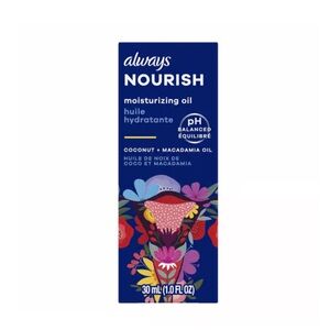 3X Always Feminine Hygiene Moisturizing Oil for Intimate Skin Fragrance-Free